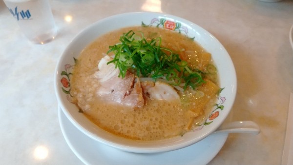 「王将ラーメン ジャストサイズ炒飯」@餃子の王将 上板橋駅南口店の写真