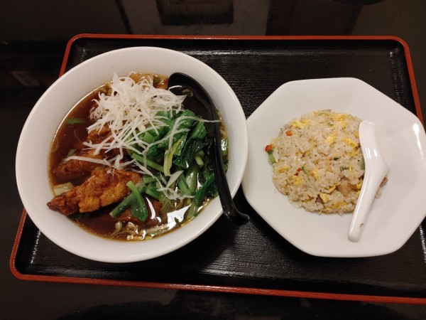 「パーコーメンセット　1000円」@中華料理 福苑の写真