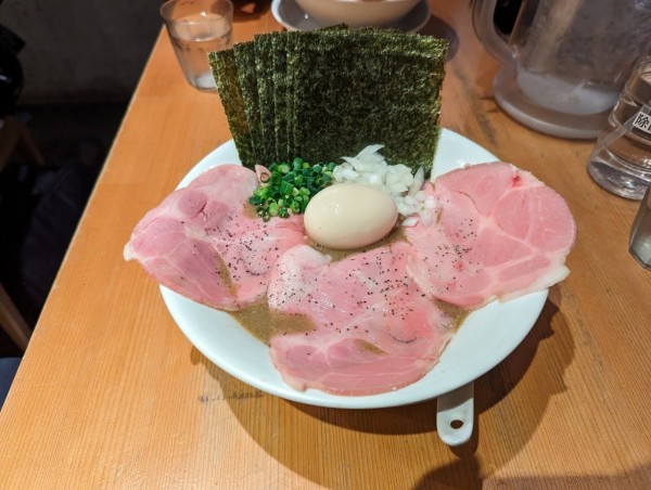 「特製海老煮干」@麺屋 まほろ芭の写真