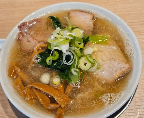 「塩中華そば」@桜上水 船越の写真