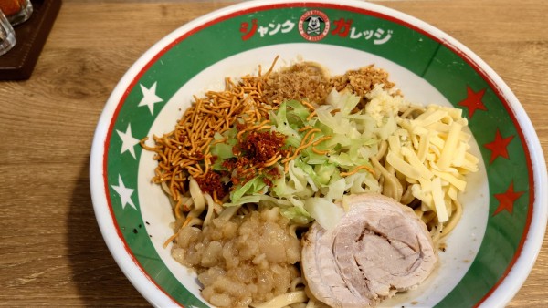 「まぜそば」@ジャンクガレッジ 川越小堤店の写真