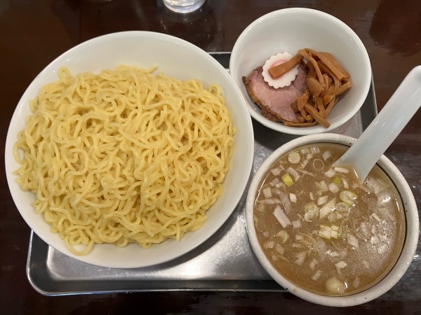 「つけ麺　2玉半　1090円」@むらもとの写真