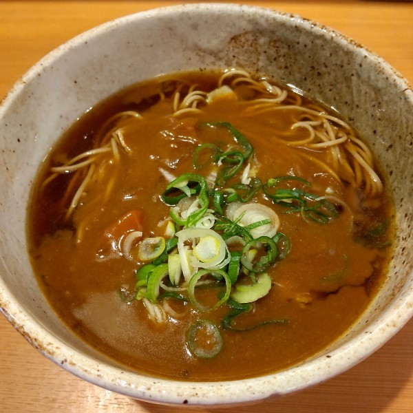 「カレー（￥400）」@そば・うどん自家製麺 まる美の写真