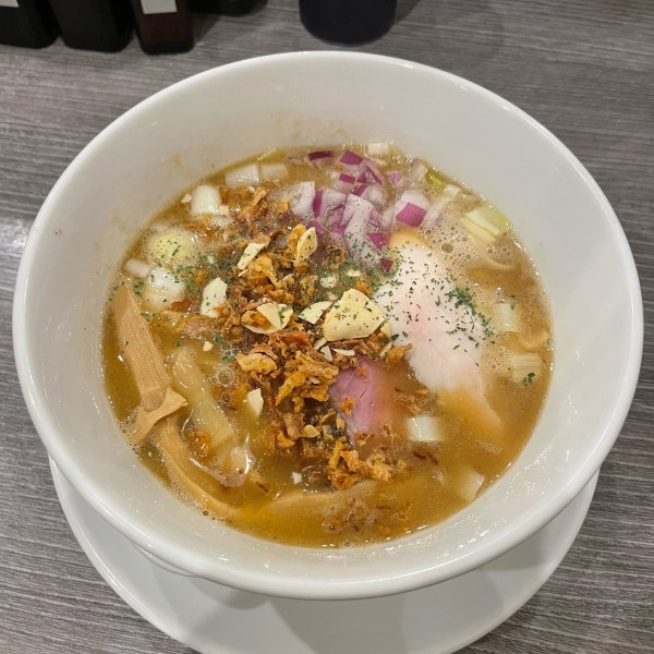 「濃厚鳥蕎麦+煮干し和え玉 ￥1200+￥300」@中華そば 翠の写真