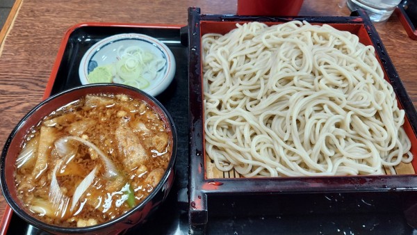 「田舎せいろ 750円」@そば処 大むら 東伊興町店の写真