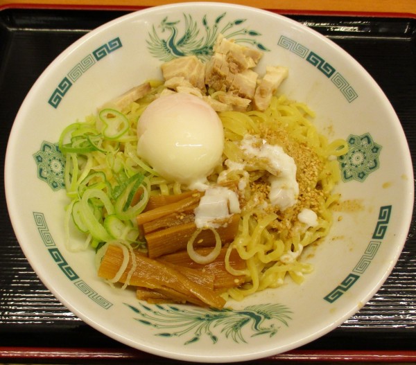 「汁なしラーメン　600円」@日高屋 大塚南口店の写真