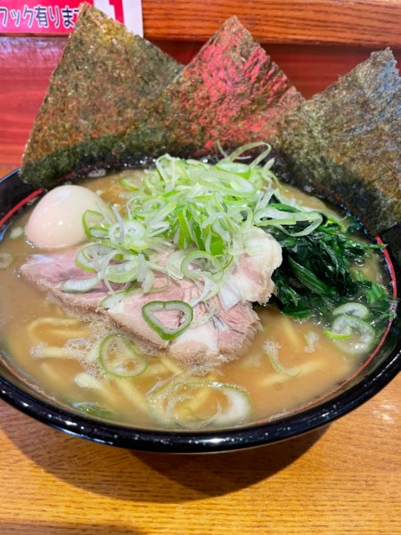 「ラーメン中盛」@横浜家系ラーメン 大将家の写真