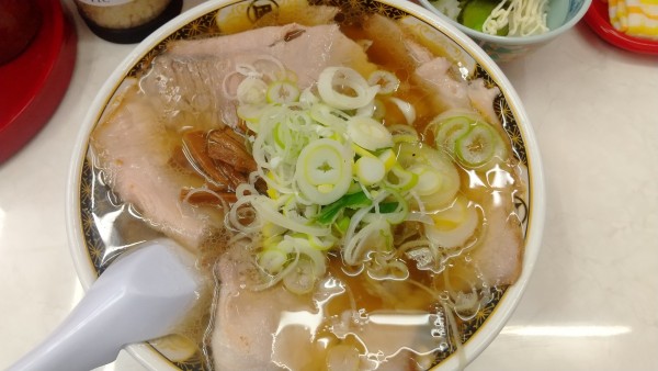 「中華そば　サービスライス」@ナギチャンラーメンの写真