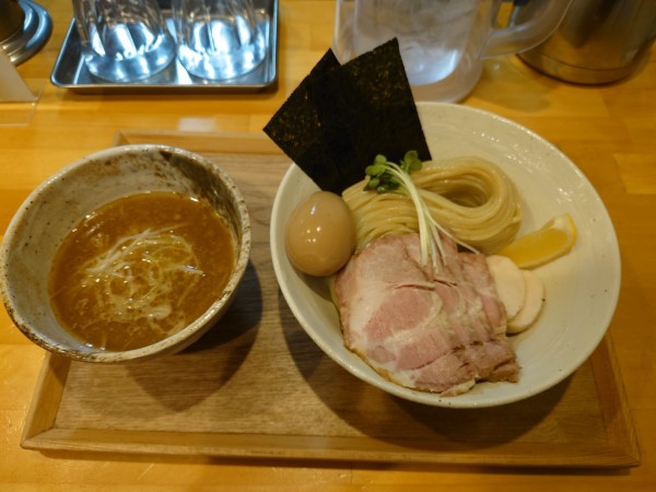 「特製鶏魚介つけ麺」@MENYA NAKAGAWAの写真