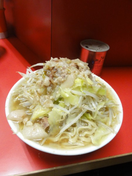 「小豚700円全部」@ラーメン二郎 三田本店の写真