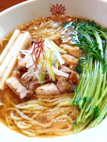 「濃いめ焼き干し醤油」@らぁめん 翠蓮の写真