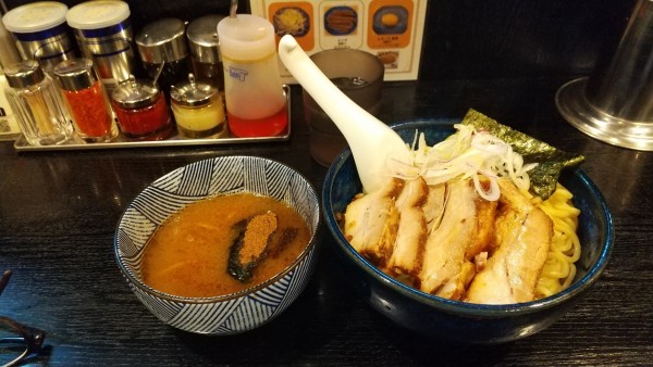 「つけめん+チャーシュー」@大勝軒 まるいち 新宿東南口店の写真