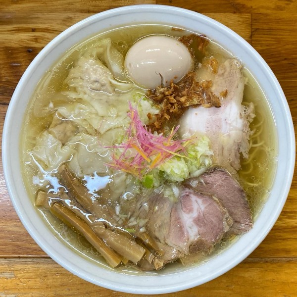 「塩まるとくらーめん ¥1,350」@支那そば 福々亭の写真