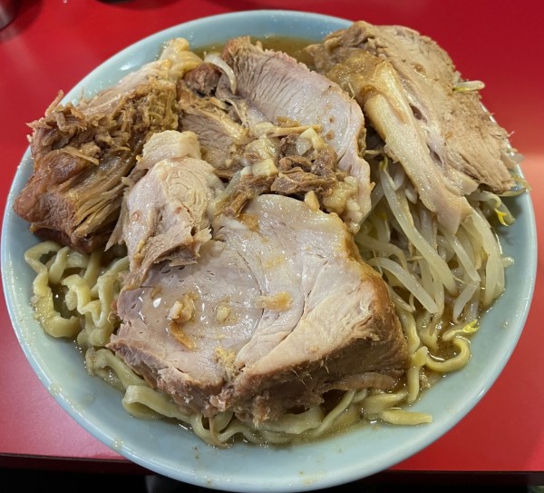 「ブタメン」@ラーメン富士丸 明治通り都電梶原店の写真