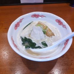 濃厚鶏白湯ラーメン(醤油)