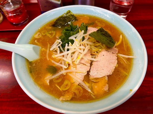 「チャーシュー麺大 ネギトッピング 1050円」@ラーメンショップ もっちゃんの写真