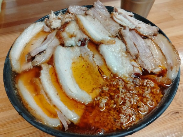 「激辛チャーシュー麺」@北大塚ラーメンの写真