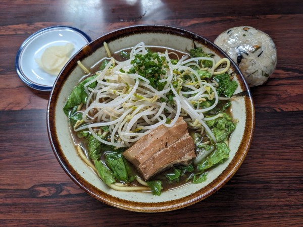 「味噌󠄀そば 700円」@キミ食堂の写真