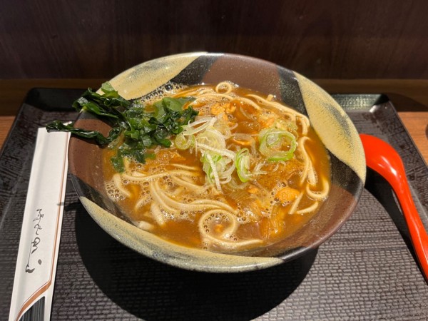 「カレー南蛮そば550円」@車やの写真