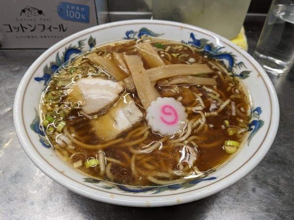 「ラーメン600円」@中華そば みたかの写真