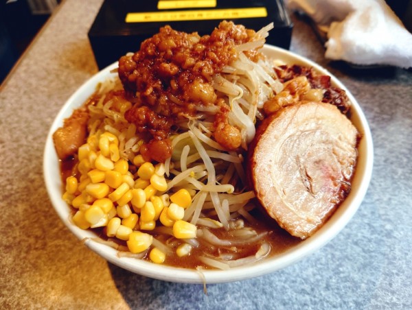 「限定 味噌二郎 ミニ」@ラーメン宮郎の写真