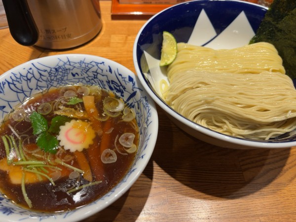 「清湯つけそば」@つけそば 神田勝本の写真