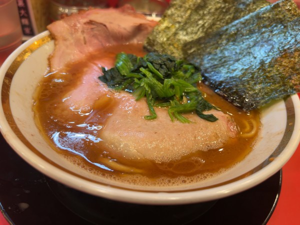 「ラーメン 並」@家系ラーメン 裏大輝家 青物横丁店の写真