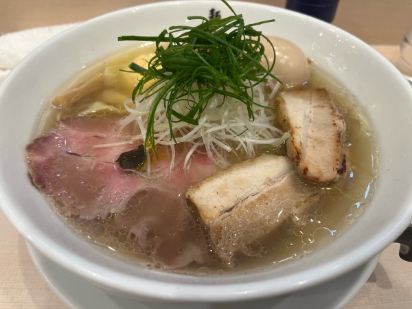 「特製塩そば」@麺うらたの写真