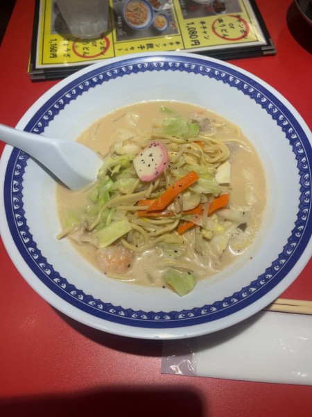 「チャンポン」@中華獅子林 阪急三番街店の写真