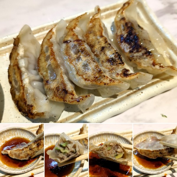 「神戸牛入り餃子(5個) 400円」@神戸牛ダイア 浅草ドンキホーテ店の写真