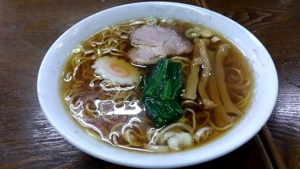 「ラーメン（半炒飯セットで１，０００円）」@明華の写真