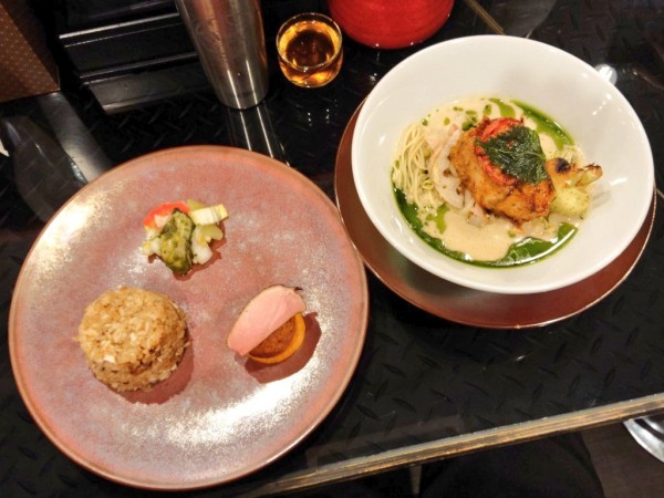 「YoY第1位：鰤とカリフラワー」@トーキョーニューミクスチャーヌードル 八咫烏 CHIKARABOの写真