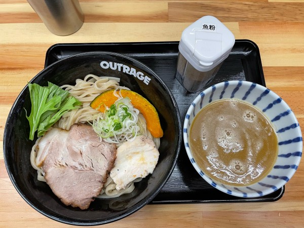 「濃厚鶏白湯つけめん 普通盛り」@横道屋の写真