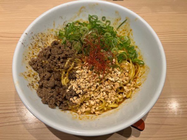 「汁なし担々麺」@鯛塩そば灯花 本店の写真