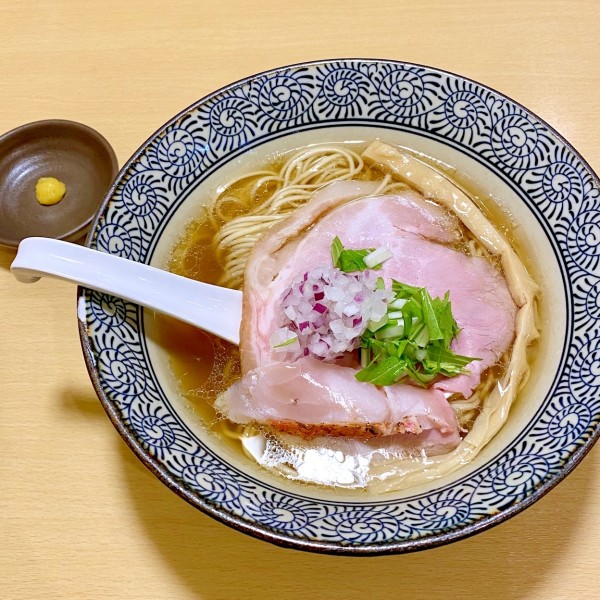 「金目塩そば。¥850。」@中華そば 導の写真