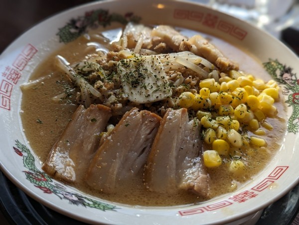 「コーンバター味噌肉増し」@JAGGER'S HOTDOGの写真