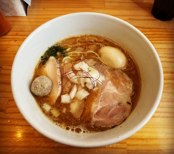 「特製濃厚蟹らぁ麺」@らぁ麺屋09。の写真