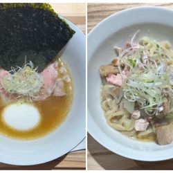 特製ハーフ 和え麺ハーフ