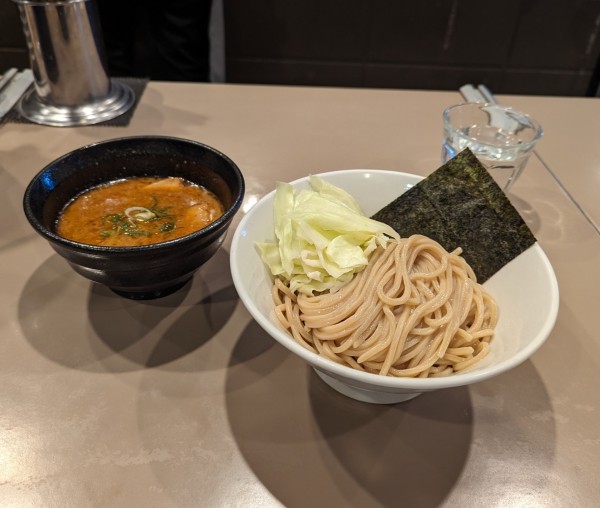 「海老つけ麺（麺少なめ、肉まし）」@つけ麺 五ノ神製作所の写真