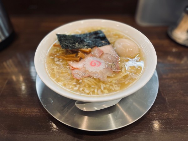 「塩（￥850）＋味玉（￥120）」@自家製麺 うるちの写真