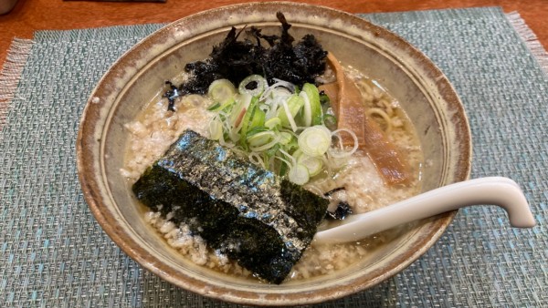 「限定 背脂煮干」@らーめん 梶原の写真