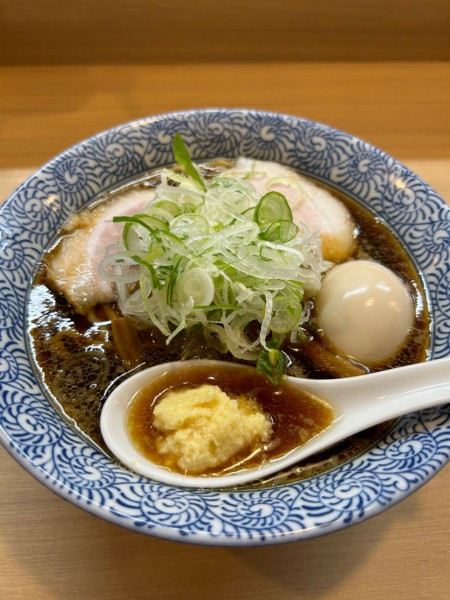 「多賀野そばブラック900円➕煮玉子150円」@中華そば 多賀野の写真