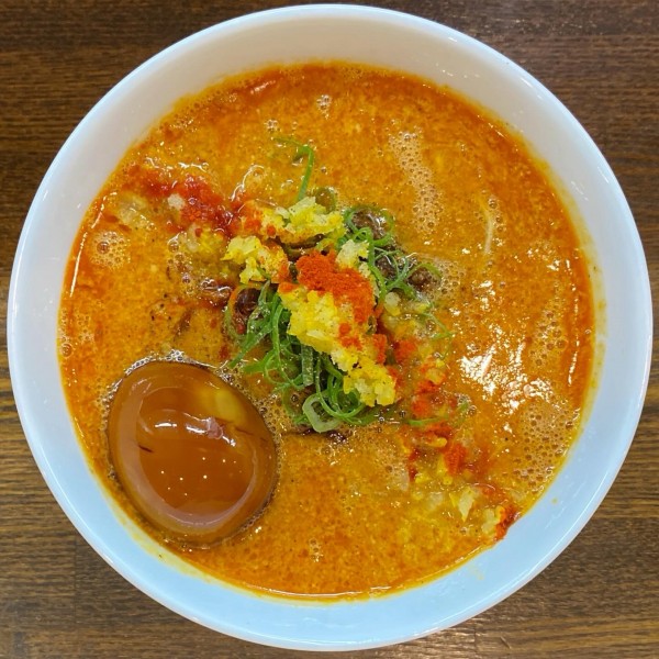 「柚子入り担々麺 ¥1,400 味玉 ¥150」@yagu-noodleの写真