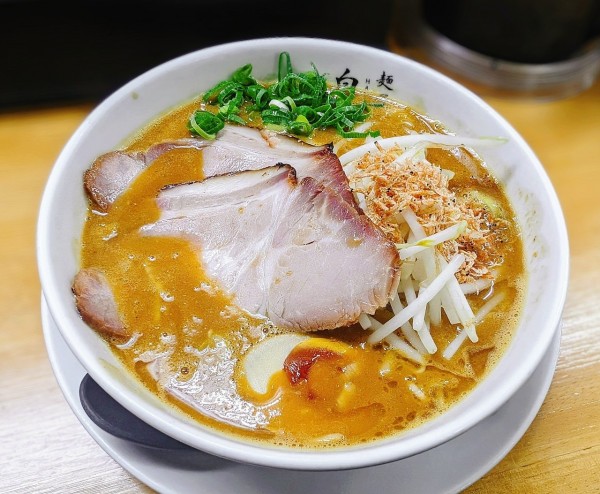 「濃厚！えび味噌󠄀ラーメン【限定】」@麺屋 白神の写真