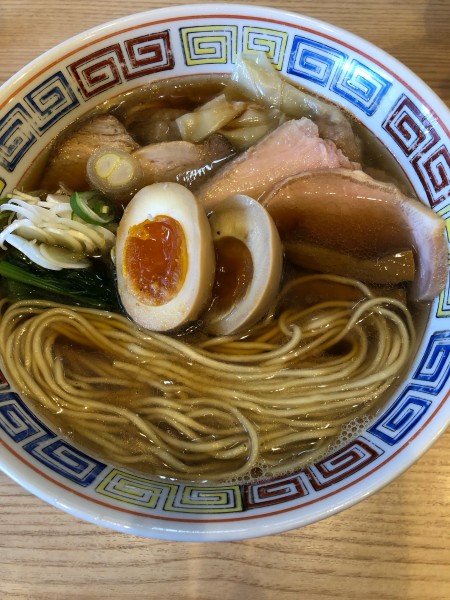 「特製中華そば」@ほっこり中華そば もつけの写真