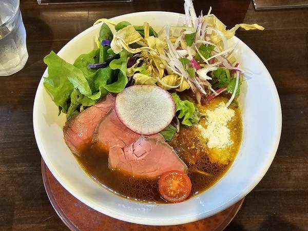 「【限定】ごろごろ牛ランプとキノコのボロネーゼsoba　1500円」@sobabar Ciliegioの写真