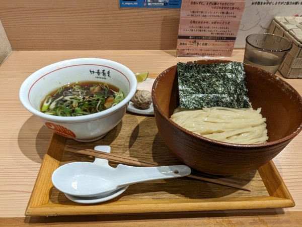 「特製南蛮つけ麺」@中華蕎麦 時雨の写真