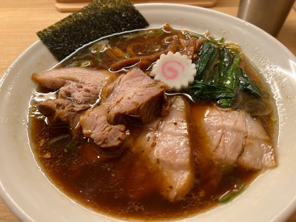 「醤油ラーメン」@長岡食堂 東京ラーメン横丁店の写真