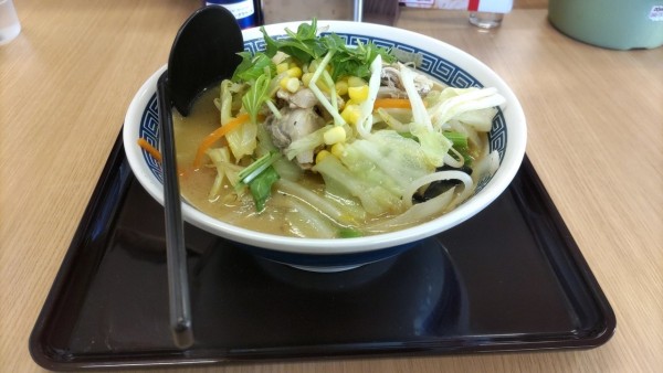 「野菜たっぷり味噌ラーメン」@山田うどん食堂 東久留米南店の写真
