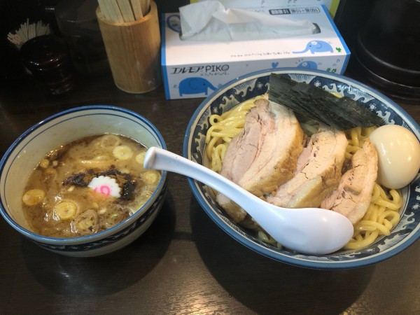 「特製つけそば＋大盛り450g」@中華そば わた井の写真